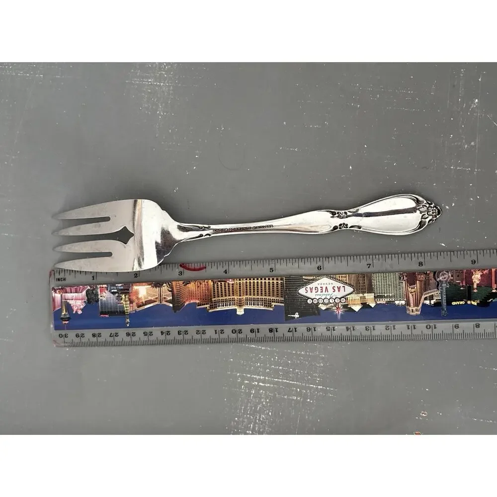 Oneida Community Chatelaine Stainless Steel Serving Set Ladle, Fork,Spoon Knife